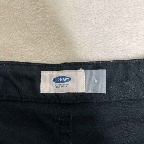 Old Navy Womans Shorts 14 Black - Picture 2 of 10